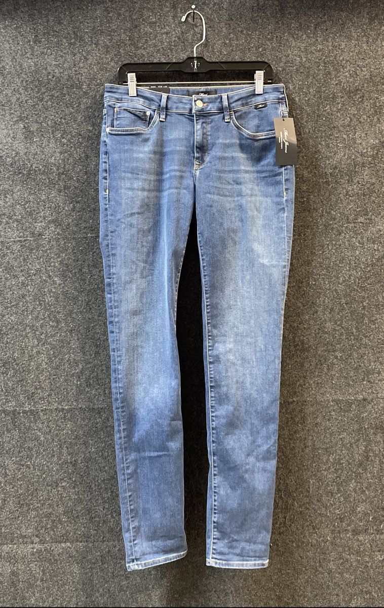 Mavi Women's Emma Slim Boyfriend Jeans Blue SuperSoft Stretch Sz 29x34 NWT