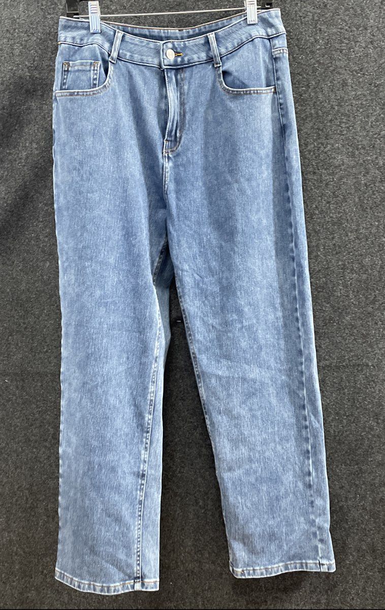 Halara Women's Blue Straight Leg High Rise Jeans Size M