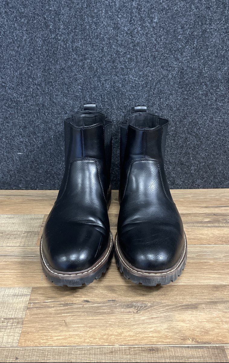 Sonoma Goods For Life Hughh Black Men's Chelsea Boots Size 12