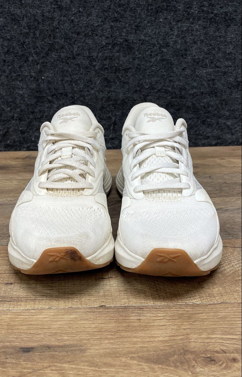 Reebok Zig Dynamica 5 Chalk White Gum Women's Running Shoes Size 8