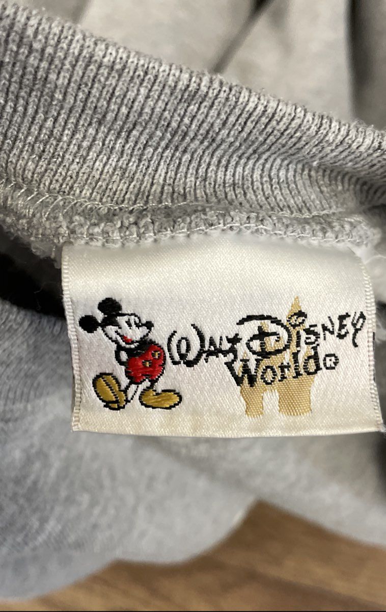 Vintage 2003 Walt Disney World Mickey Mouse Sweatshirt Gray XL