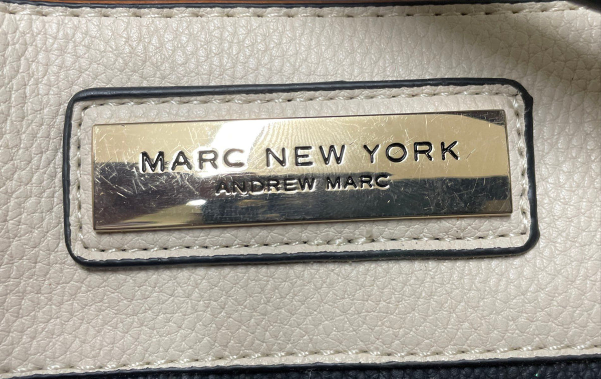 Marc New York Andrew Marc Colorblock Pebbled Faux Leather Crossbody Bag