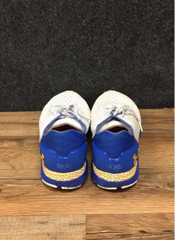 Under Armour HOVR Guardian 2 Running Shoes White Blue Women's Size 8