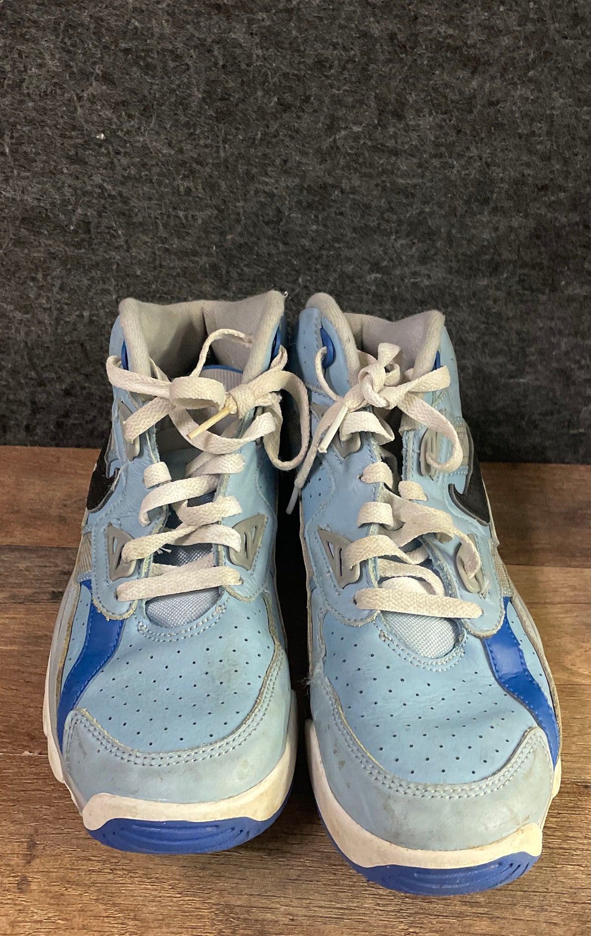 Nike Air Trainer SC High University Blue UNC Sneakers Size 7Y DX1786-400