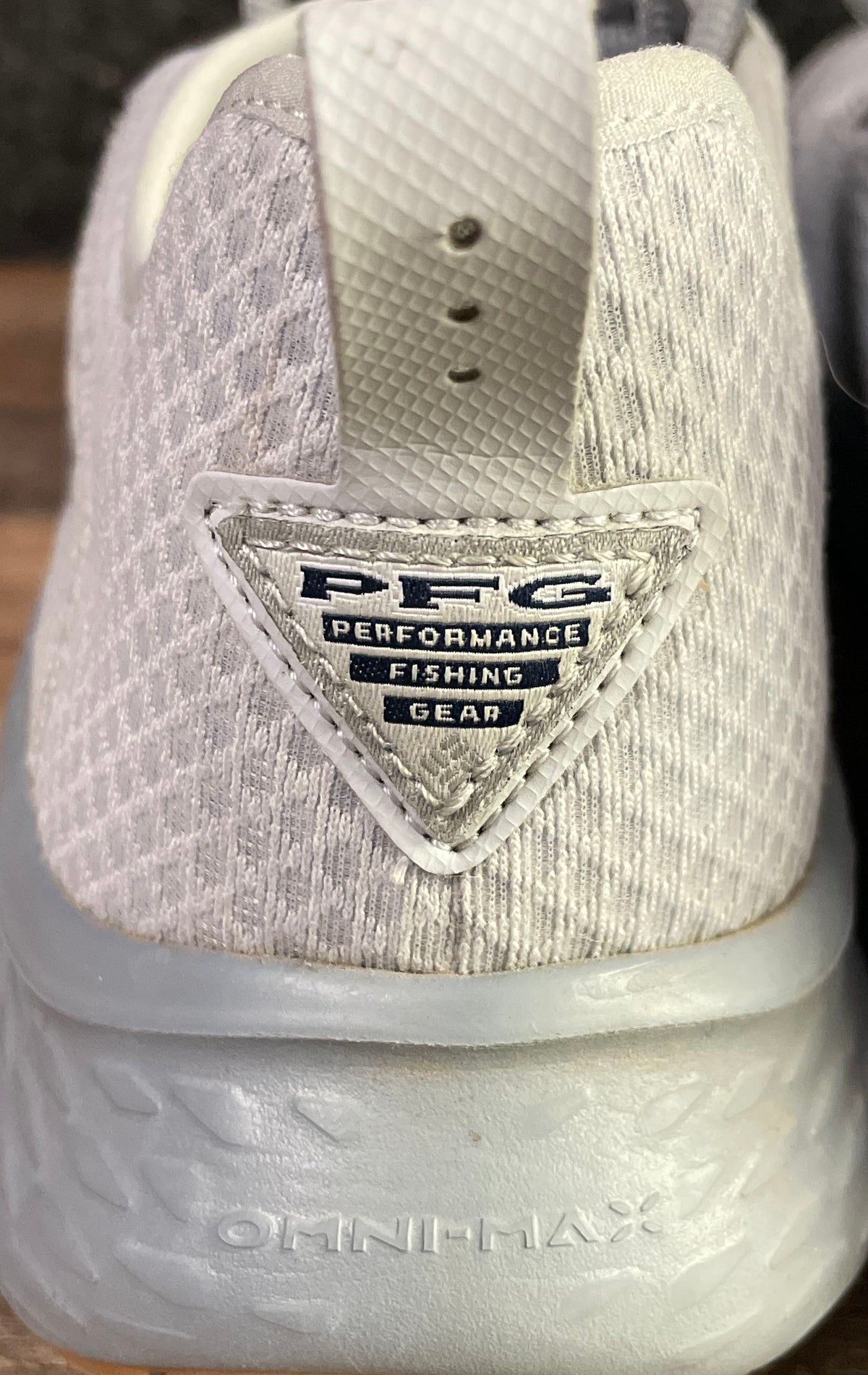 Columbia PFG Slack Tide Lace Omni-Max Grey Fishing Sneakers Men's Size 11.5W