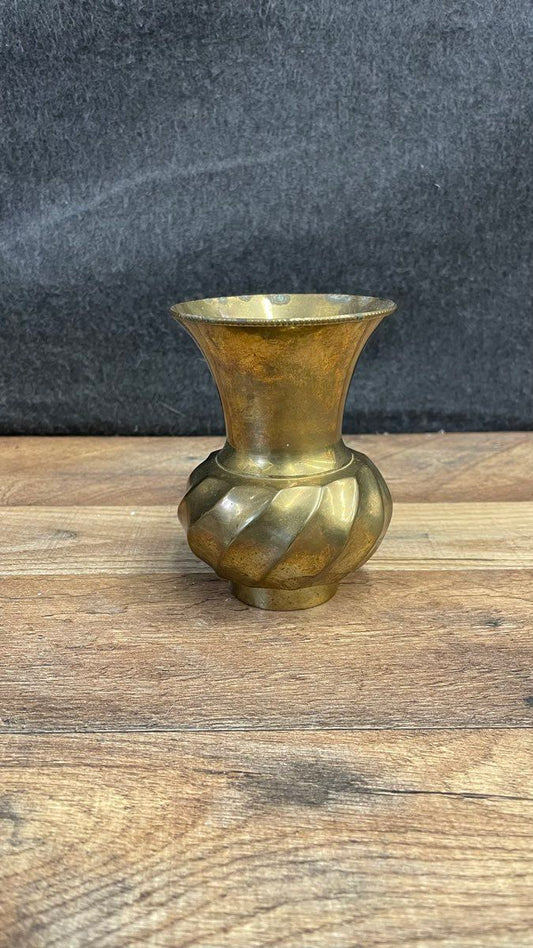 Vintage Style Brass Vase