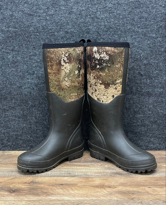 RedHead TrueTimber Strata Camo Neoprene Rubber Hunting Boots Size 4