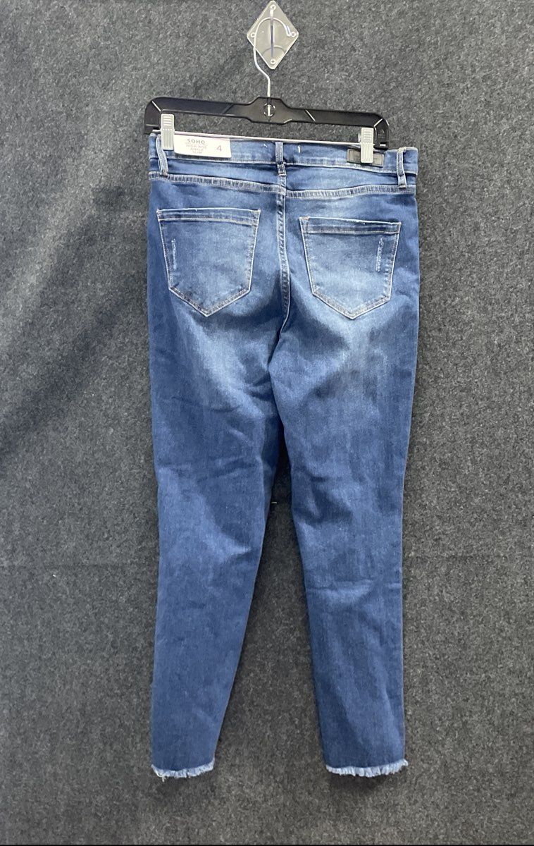 Nicole Miller New York Women's Blue SOHO High Rise Ankle Slim Jeans NWT Sz 4