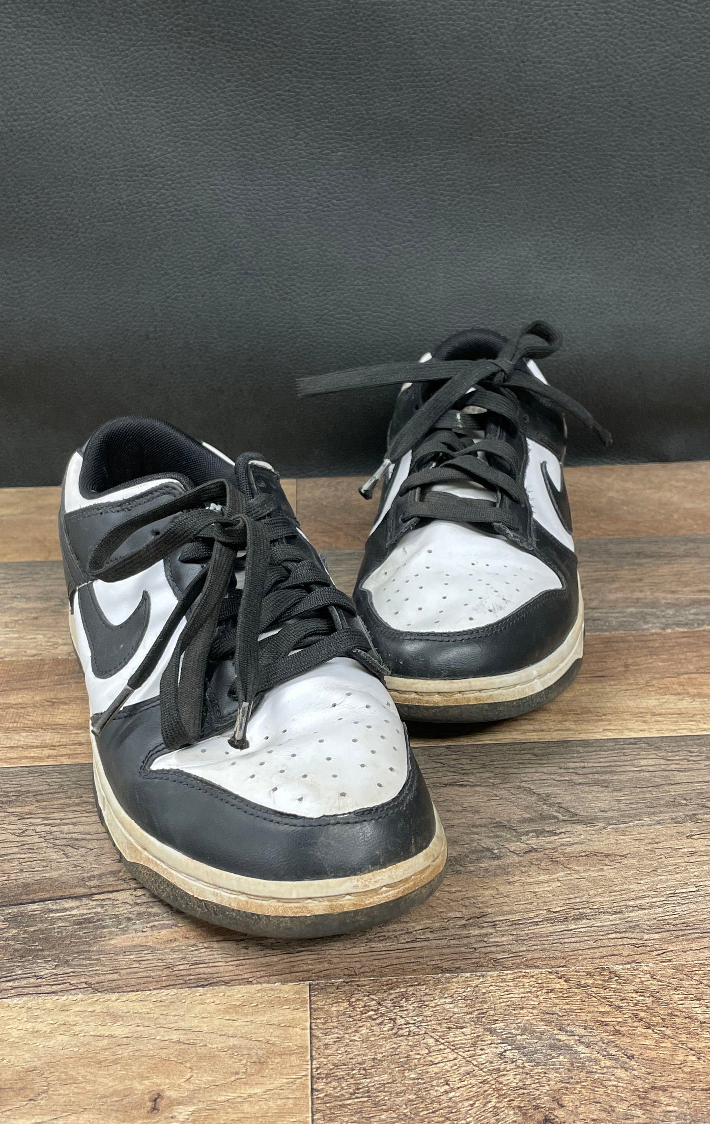 Nike Dunk Low Panda Black White Sneakers DD1391-100 Men's Size 9.5