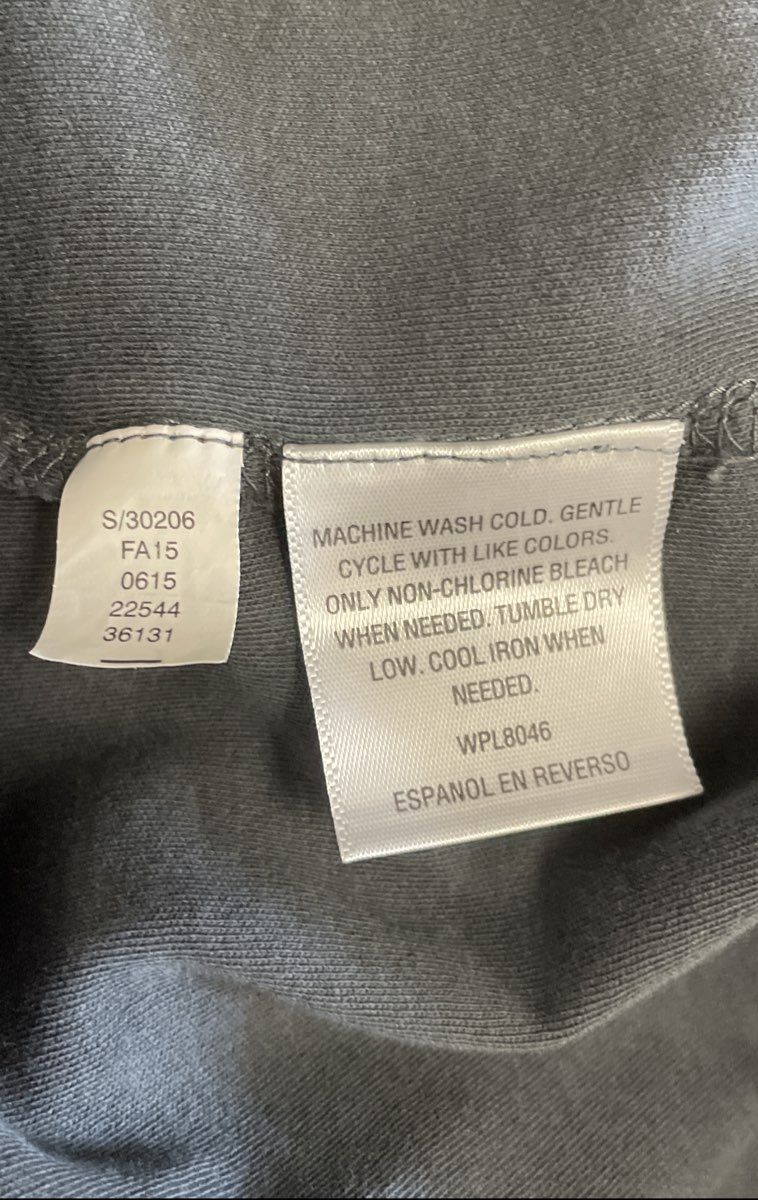 Tasso Elba Men's Gray Cotton Long Sleeve Polo Shirt Sz XXL