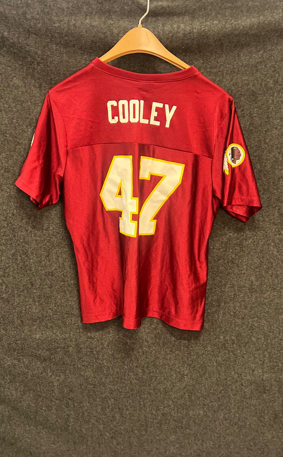 Vintage Washington Redskins Chris Cooley 47 NFL Team Apparel Jersey Womens XL