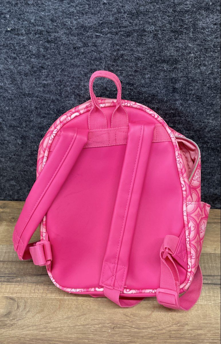 Wicked Glinda Pink Mini Backpack with Detachable Coin Purse Gold Hardware