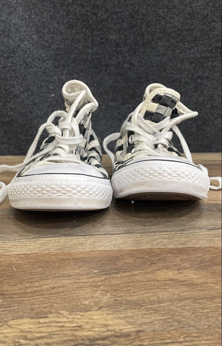 Converse Chuck Taylor All Star Woven Checkered High Top Sneakers Men's Size 6