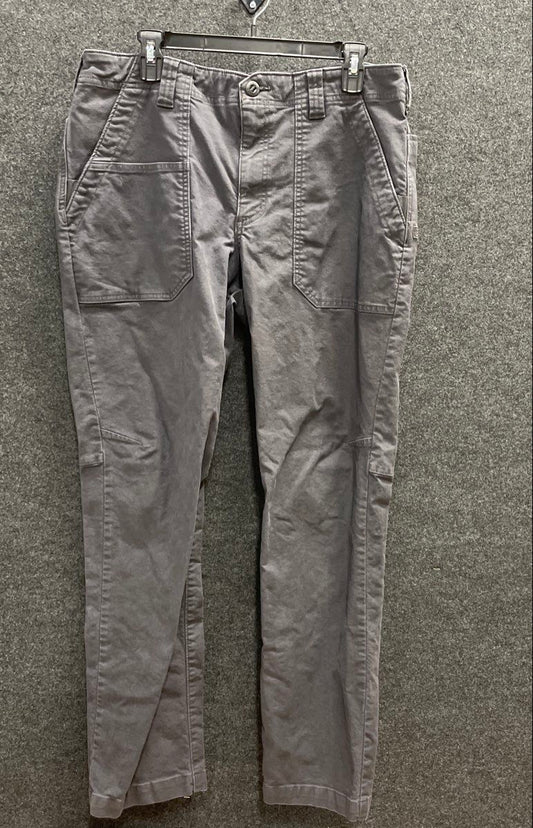 5.11 Tactical Men's Gray Cargo Work Pants Flat Front Sz 36x32