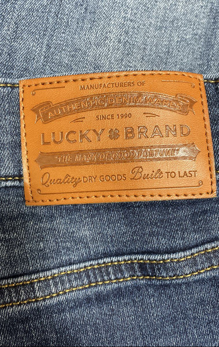 Lucky Brand Men's 223 Straight Leg Blue Denim Jeans Size 36x29