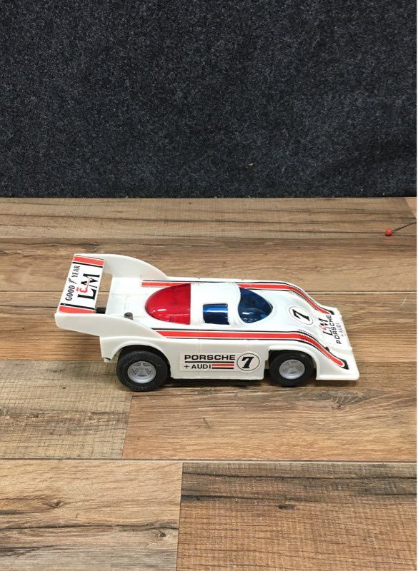 Vintage Remocon Ford GT RC Car & Porsche LM Toy Car Lot 1970s Japan