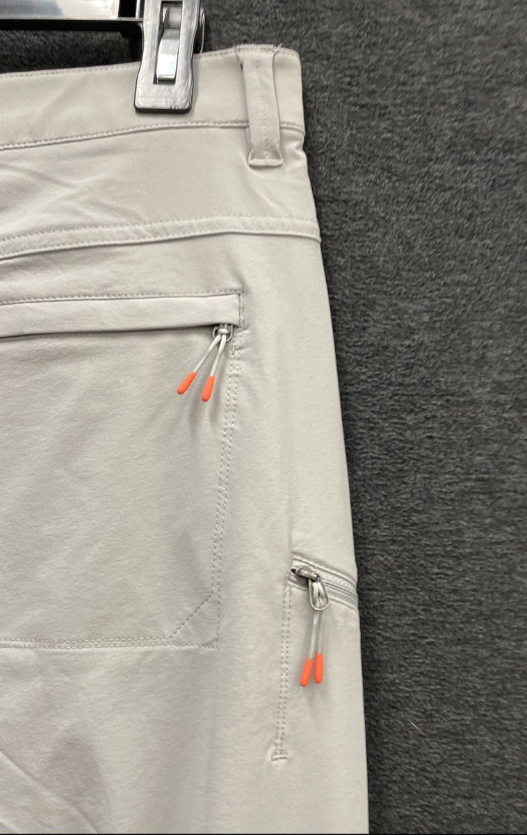 Orvis Women's Jackson Gray Stretch Nylon Technical Hiking Pants Sz 10