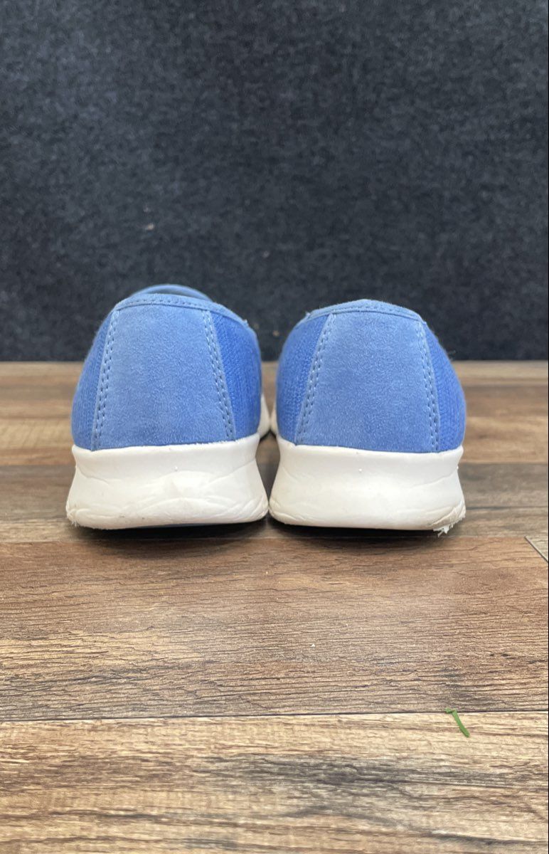Lands' End Comfort Step Light Blue Slip-On Walking Shoes Women's Size 8.5