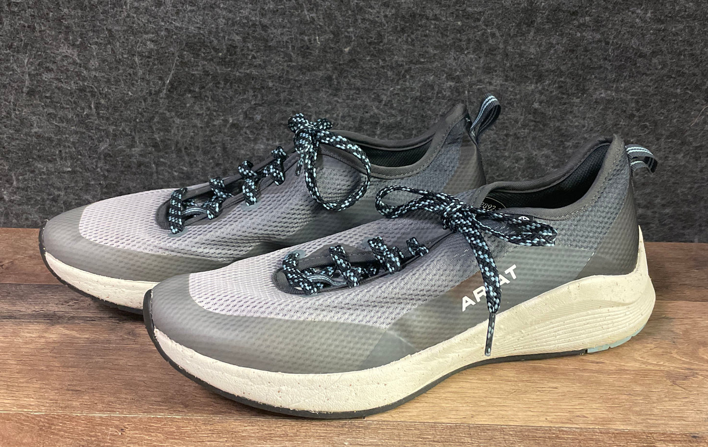 Ariat Fuse Grey Mesh Women's Athletic Walking Sneakers Size US 8