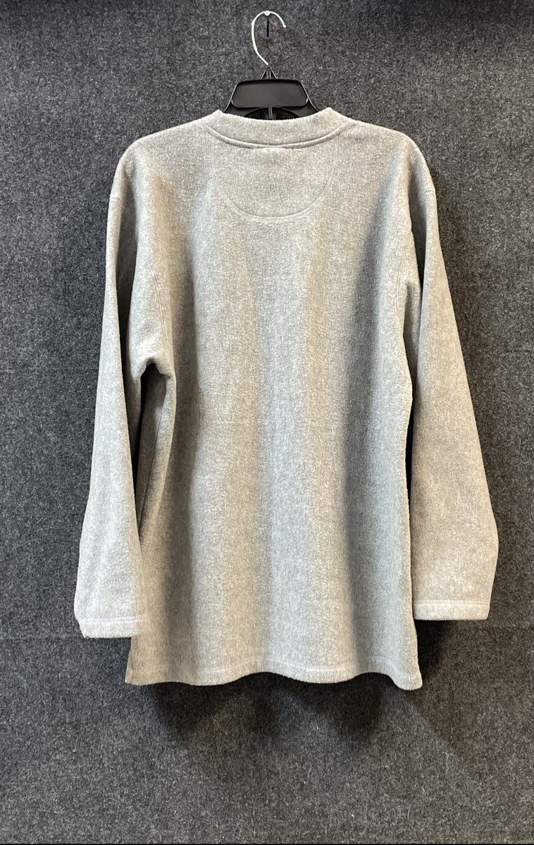 Dallas Cowboys Men's Gray Fleece Pullover Sweater Embroidered Logo Sz L