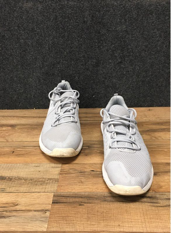 Under Armour Charged Commit TR 2 Halo Gray White Training Shoes Size 11