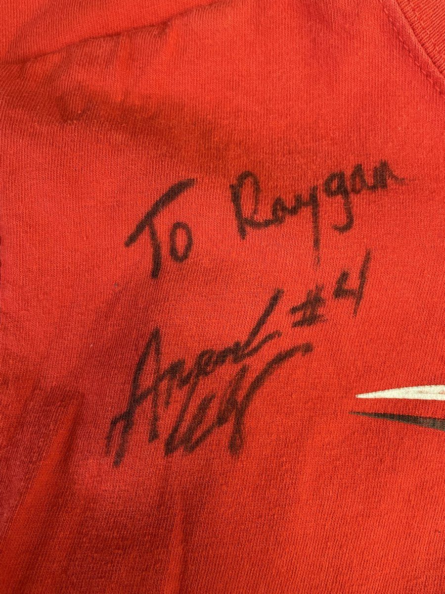 Amanda Whaley Signed Autograph Dirt Track Racing T-Shirt #4 Wild Child Sz Youth