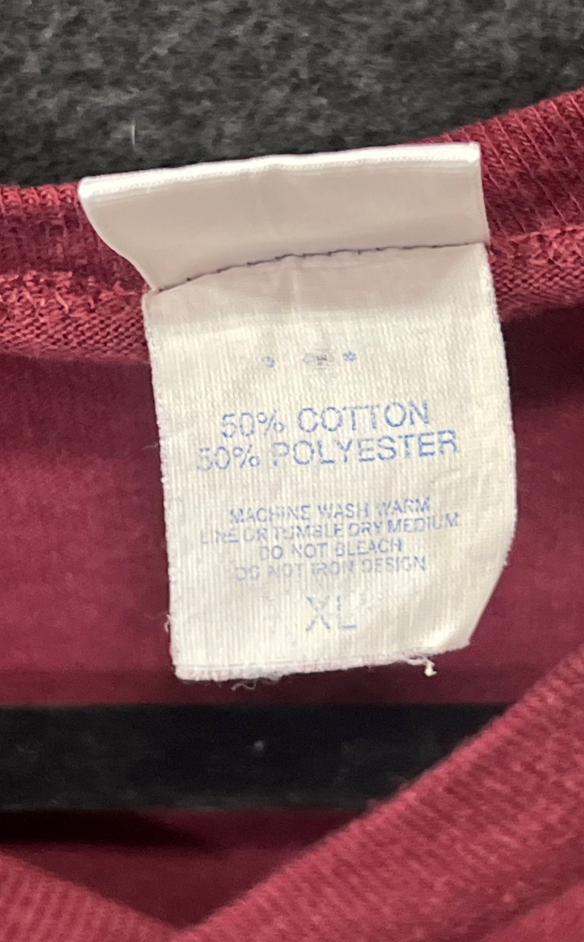 Vintage 80s Washington Redskins Jersey T-Shirt Single Stitch Logo 7 Sz XL
