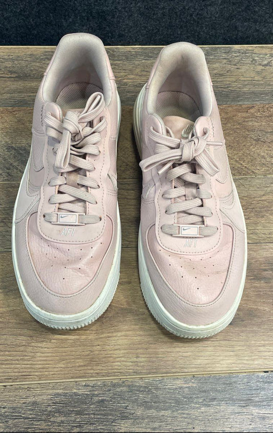 Nike Air Force 1 PLT.AF.ORM Atmosphere Pink Women's Sneakers Size 9
