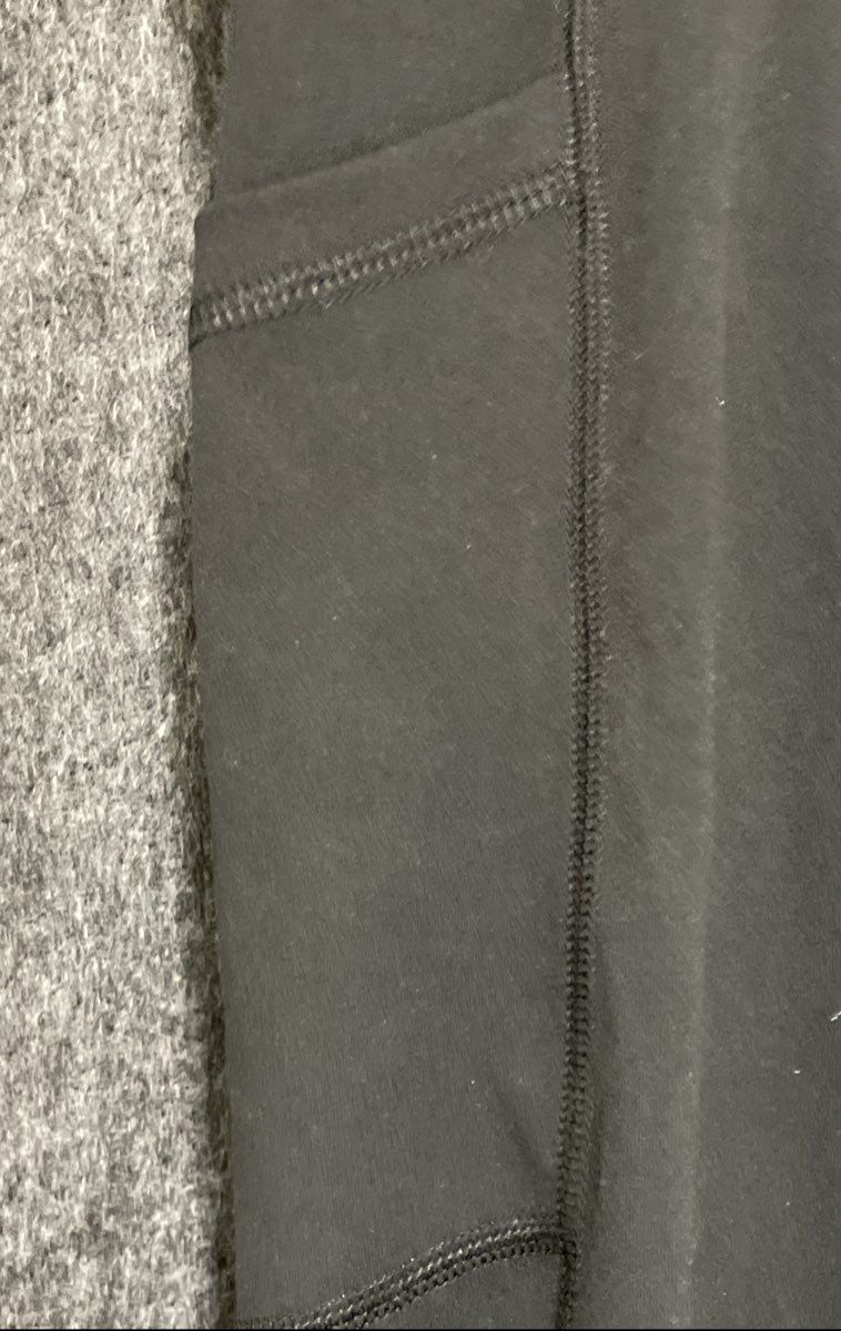 90 Degree by Reflex Women's Black Interlock Tribeca Crop Tight Leggings Sz S NWT