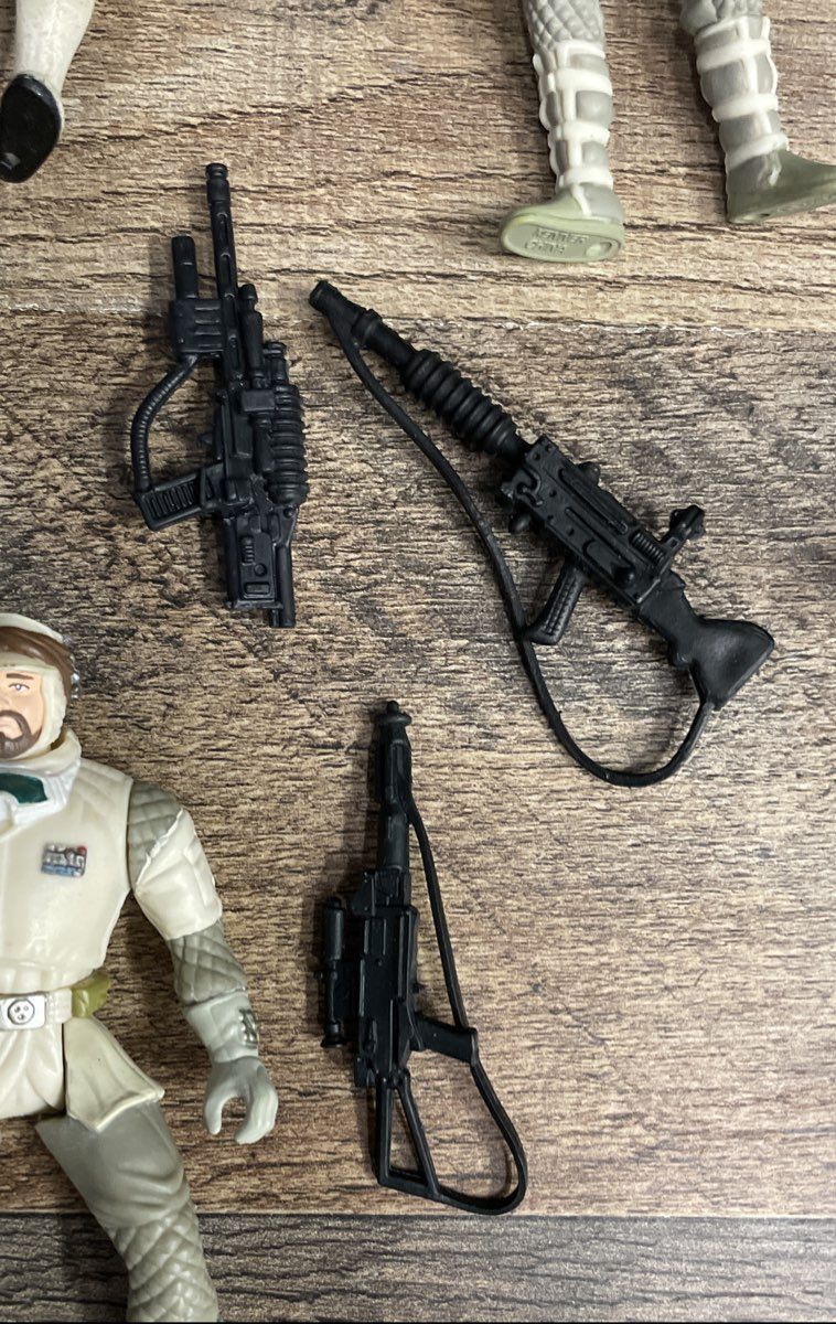 Vintage 90s Star Wars POTF2 Action Figure Lot 3.75" Kenner Sandtrooper Madine