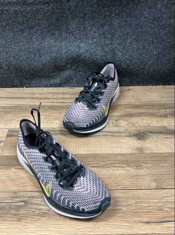 Nike Air Zoom Pegasus 36 Gunsmoke Metallic Gold Women's Running Shoes Size 8.5