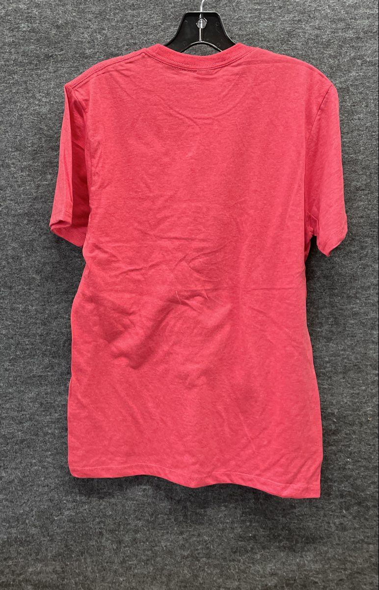 Pacific Men's Heather Red Cotton Blend T-Shirt Value Pack of 10 Sz S