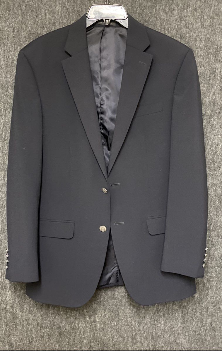 Michael Kors Men's Black Wool Blend 2-Button Blazer Sport Coat Sz 38R