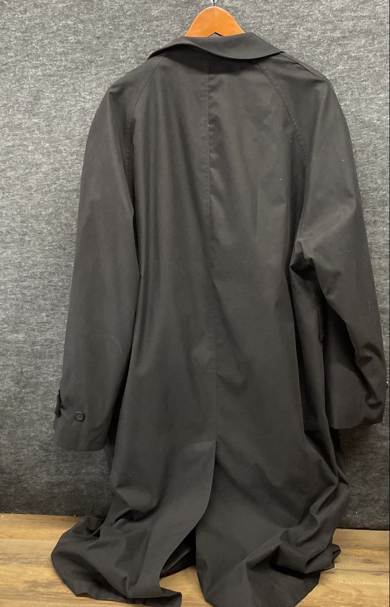 Lauren Ralph Lauren Men's Black Microfiber Removable Liner Trench Coat Sz 44R