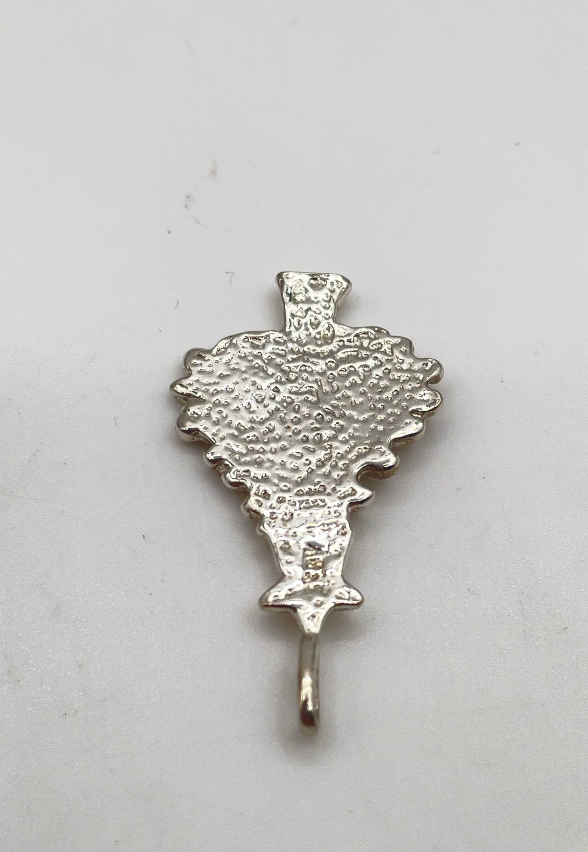 925 Sterling Silver Christmas Tree Pendant 2g