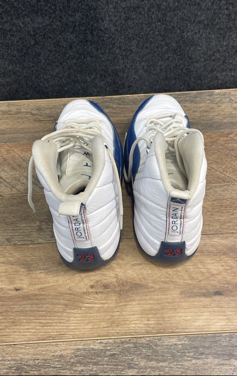 Air Jordan 12 Retro French Blue White 2016 Youth GS Sneakers Size 7Y