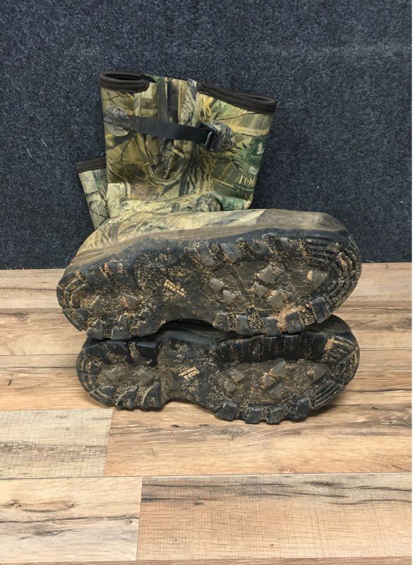 Field & Stream 1000g Thinsulate Ultra Camo Rubber Hunting Boots Size 12
