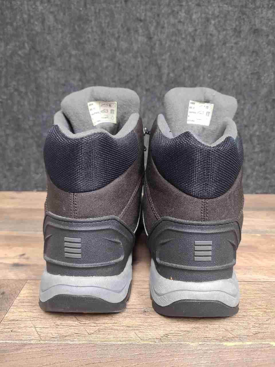 Lands' End Men's Brown Black Orange Hiking Boots Size 9 D