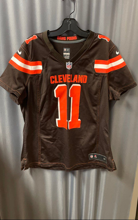 Nike Men's Cleveland Browns Travis Benjamin #11 On Field Jersey Brown Sz XL