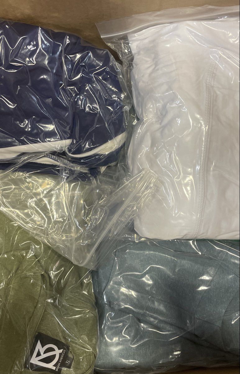 20 Lb Bulk Lot Assorted Brand Reseller Clothing Mens Womens Levis Polo Adidas
