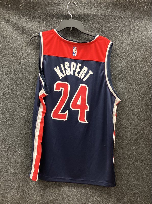 Fanatics Men's Washington Wizards Corey Kispert 24 Jersey Blue Red Sz XL