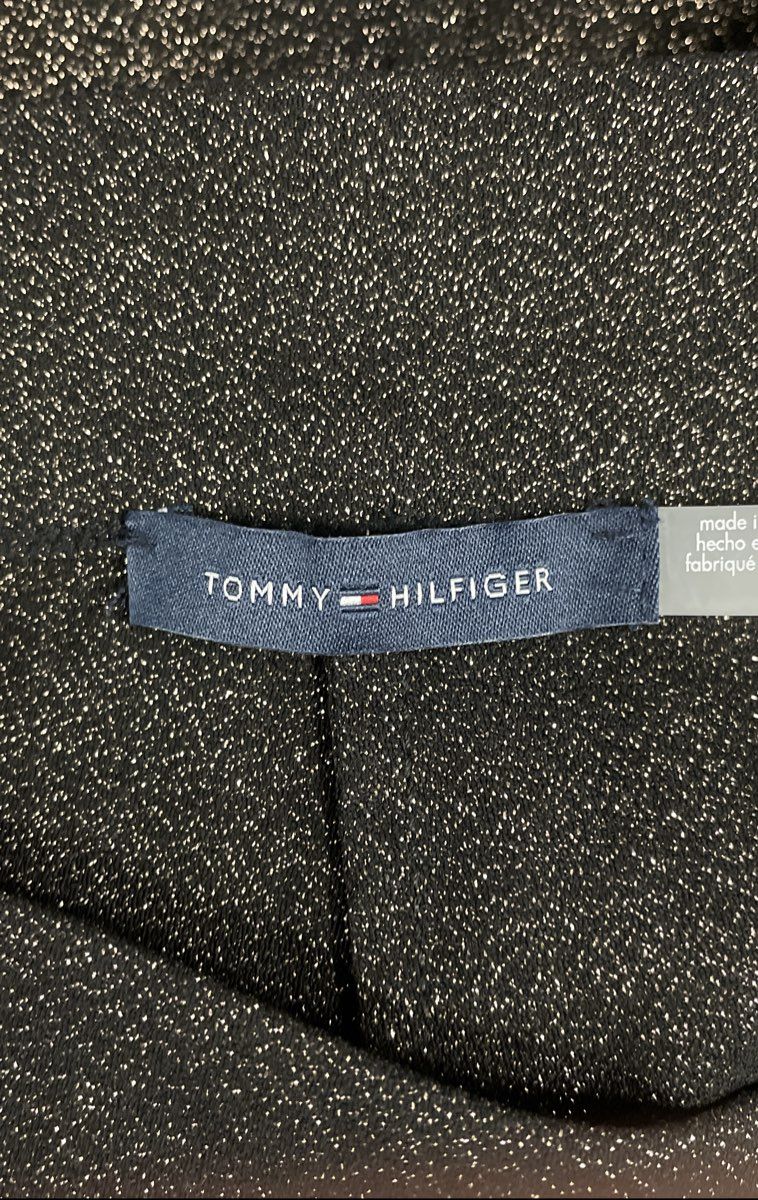 Tommy Hilfiger Women's Stretch Tapered Ankle Pants Bronze Metallic NWT Size 16