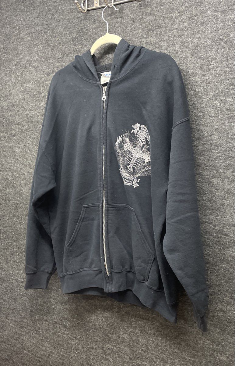 Awakening Festival 2011 Concert Hoodie TobyMac Switchfoot Gildan Black Sz XL