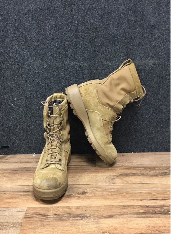 Altama Military FCVC Boots Tan Suede Size 7.5