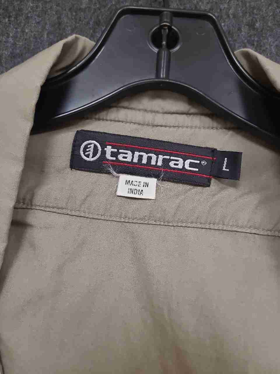 Vintage Tamrac Men's Khaki Multi-Pocket Photography Utility Vest Size L