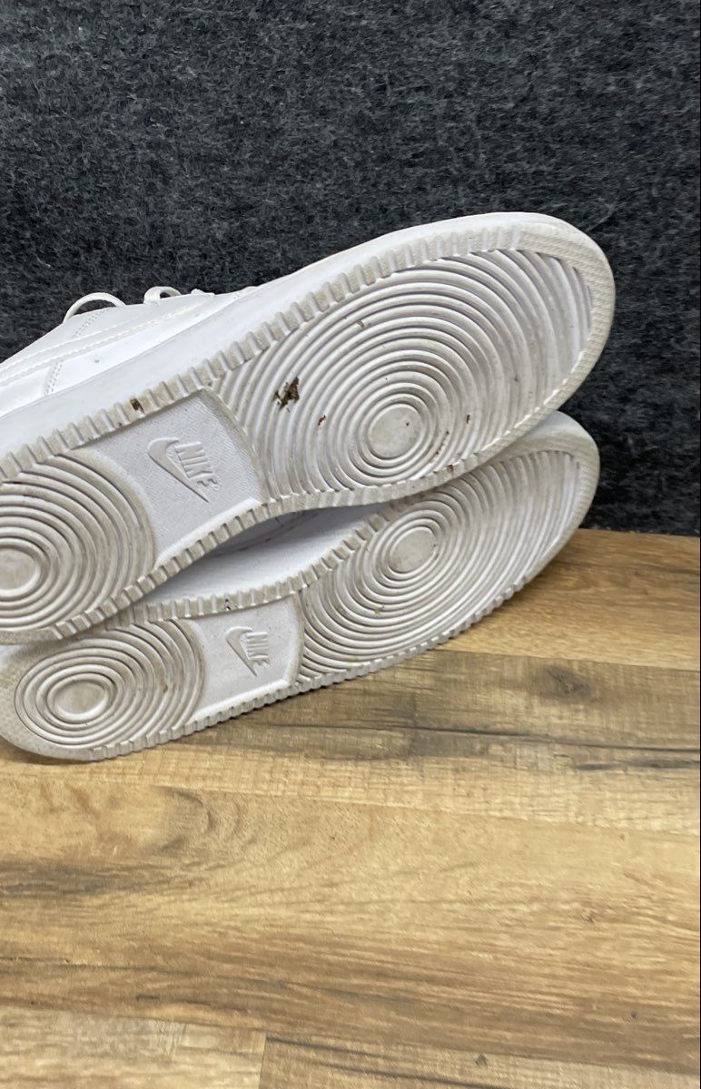 Nike Court Vision Low Next Nature Triple White Men's Sneakers Size 9.5