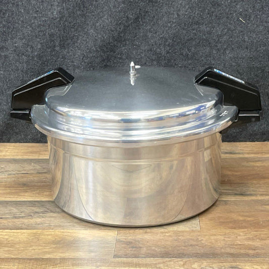 Mirro M-0512-11 12 Qt Pressure Cooker Canner Aluminum Vintage 1983