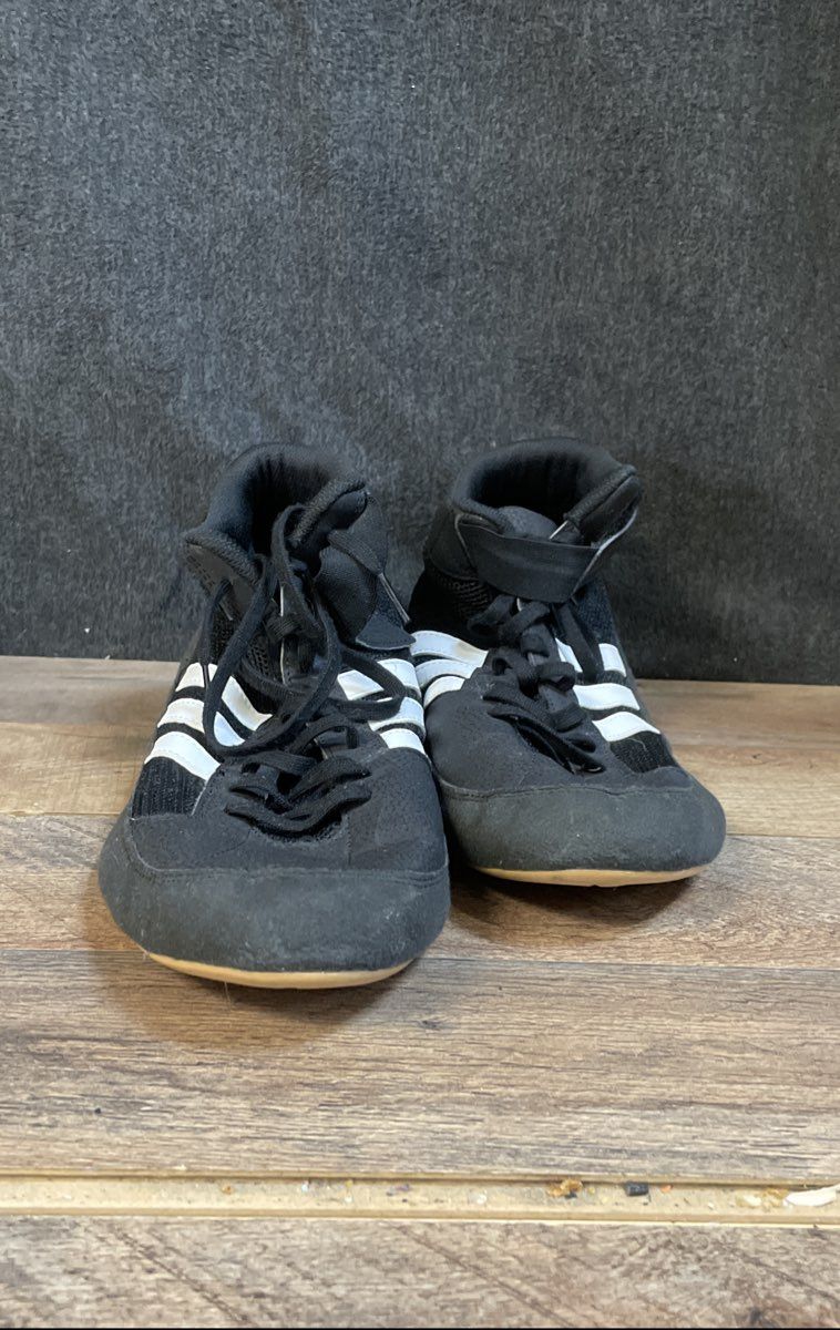 Adidas HVC 2 Black White Wrestling Shoes Size 13