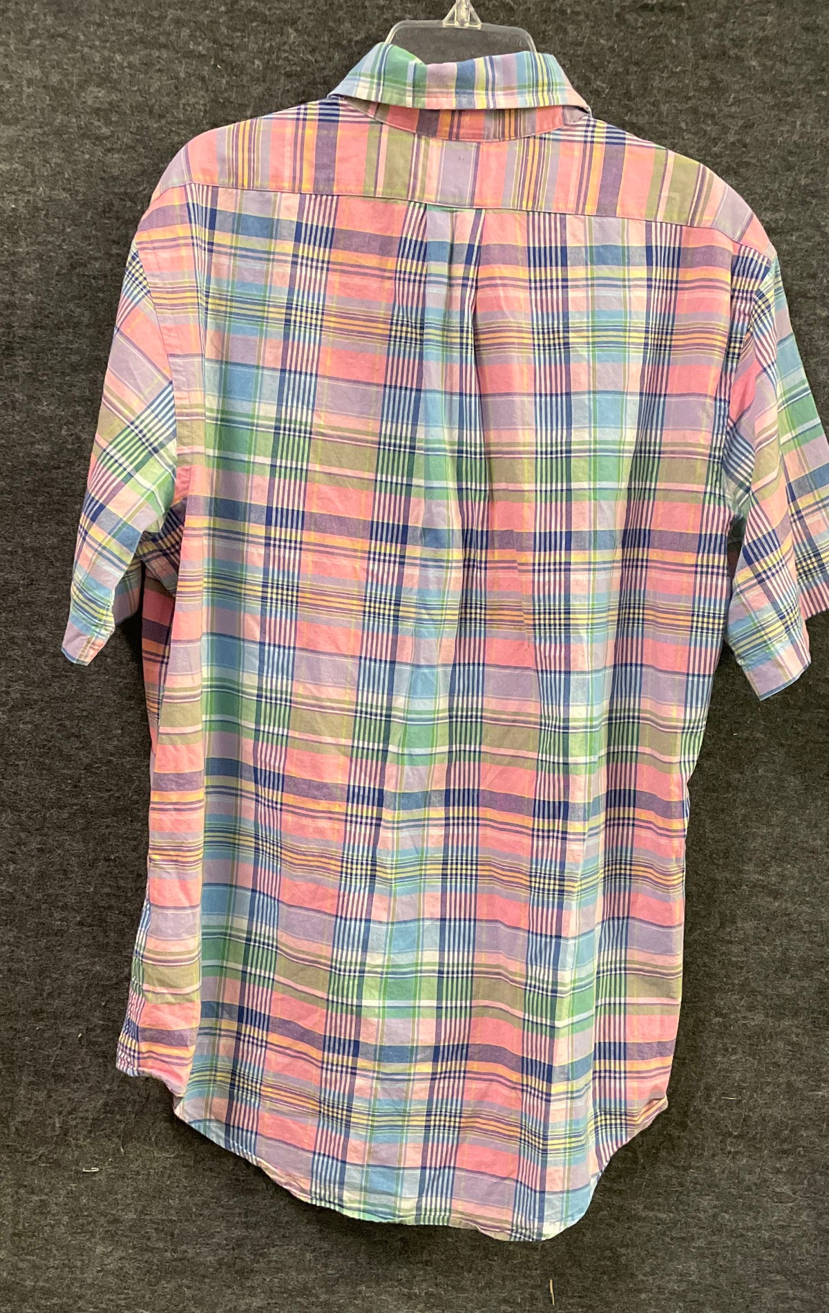 Brooks Brothers Men's Regent Madras Plaid Button Down Shirt Sz M