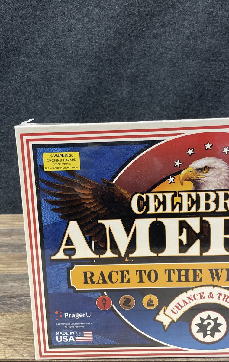 PragerU Celebrate America Race to the White House Board Game 2023 New Sealed